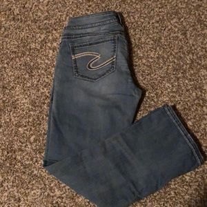 Silver Jeans Santorini Cropped Jeans